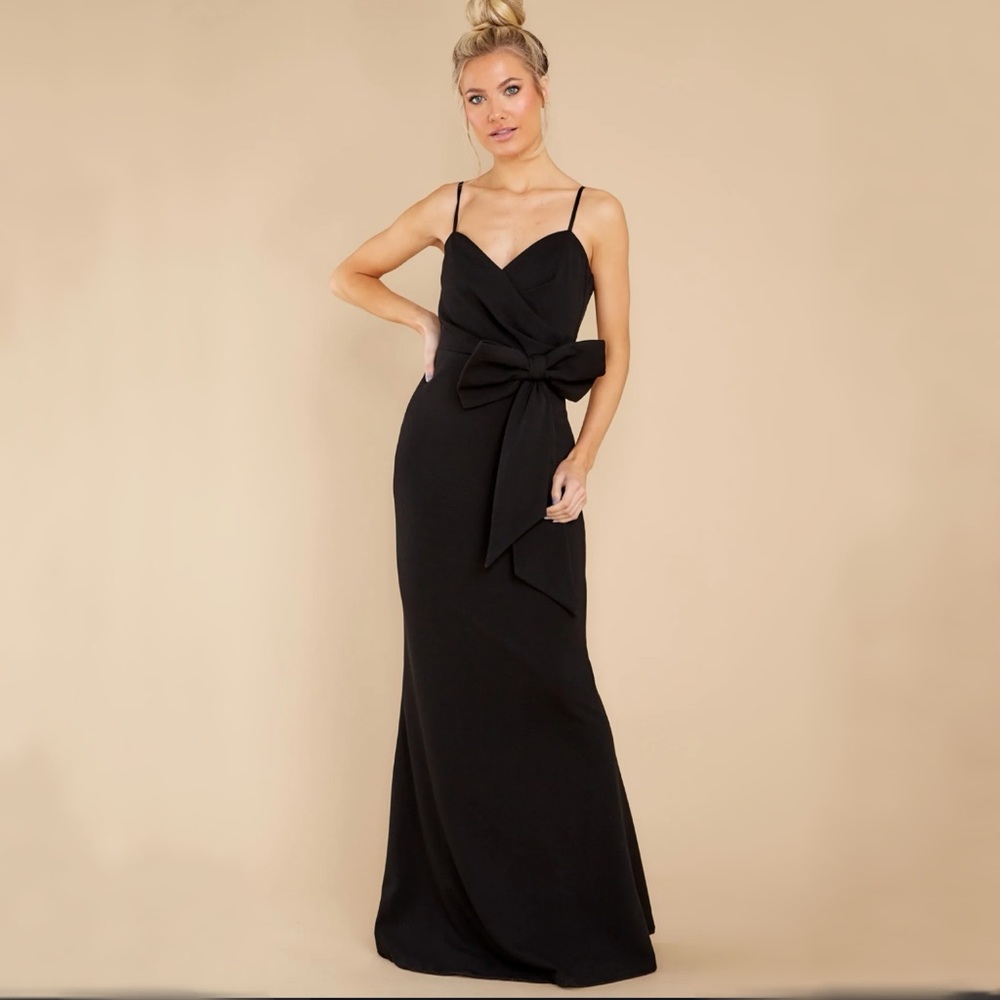 Formal bow dress